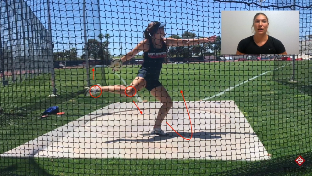 Discus Throwing Technique - Analysis by Emma