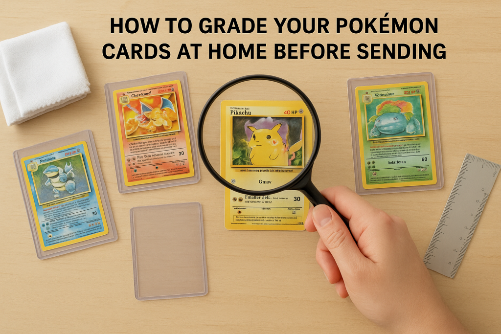 How to grade your Pokémon cards at home before sending to professional grading services
