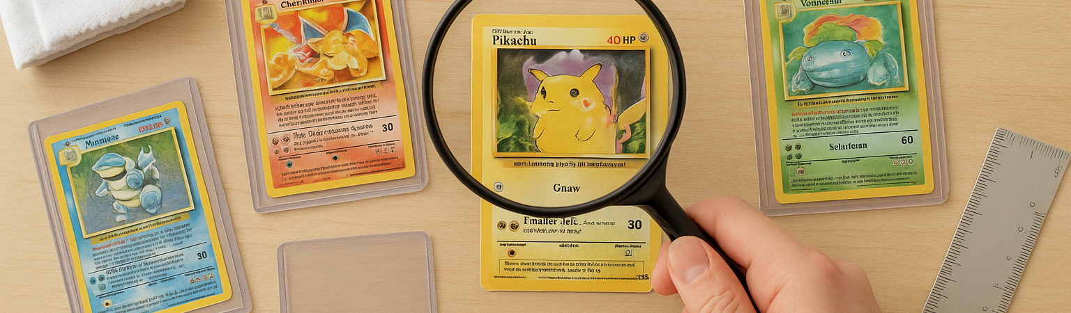 How to grade your Pokémon cards at home before sending to professional grading services