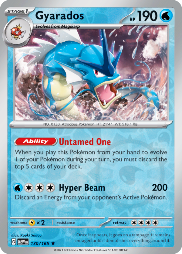 Gyarados (#130/165)