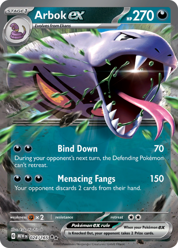 Arbok ex (#024/165)