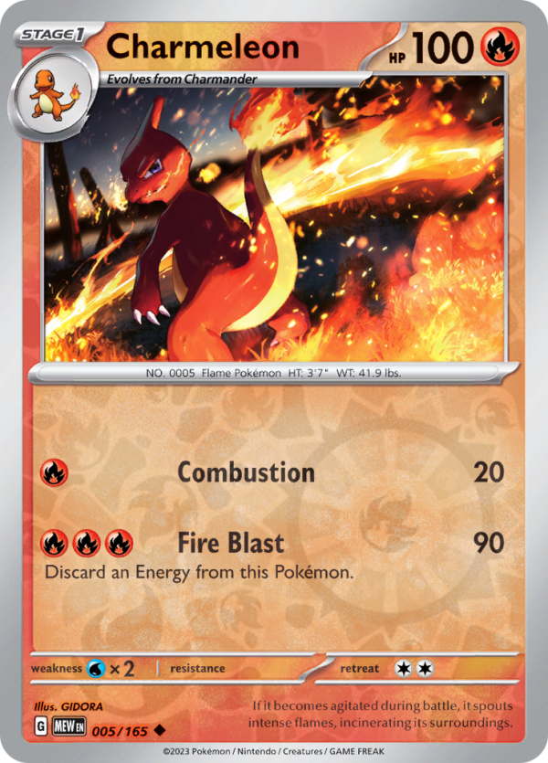 Charmeleon (#005/165)