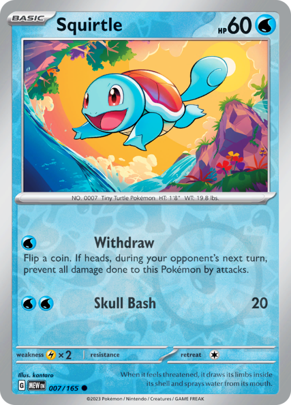 Squirtle (#007/165)