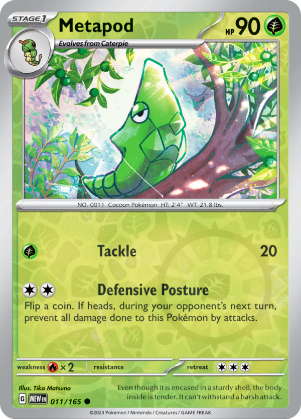 Metapod (#011/165)