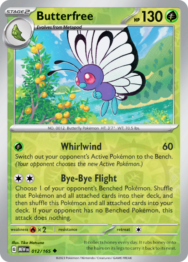 Butterfree (#012/165)