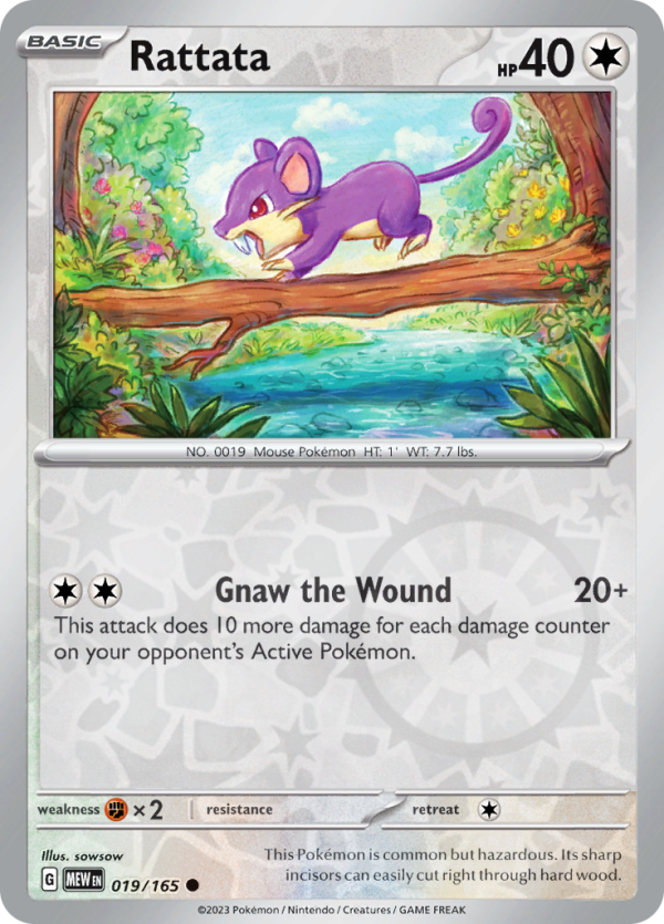 Rattata (#019/165)