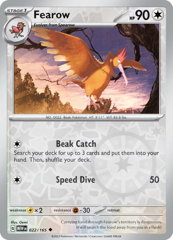 Fearow (#022/165)