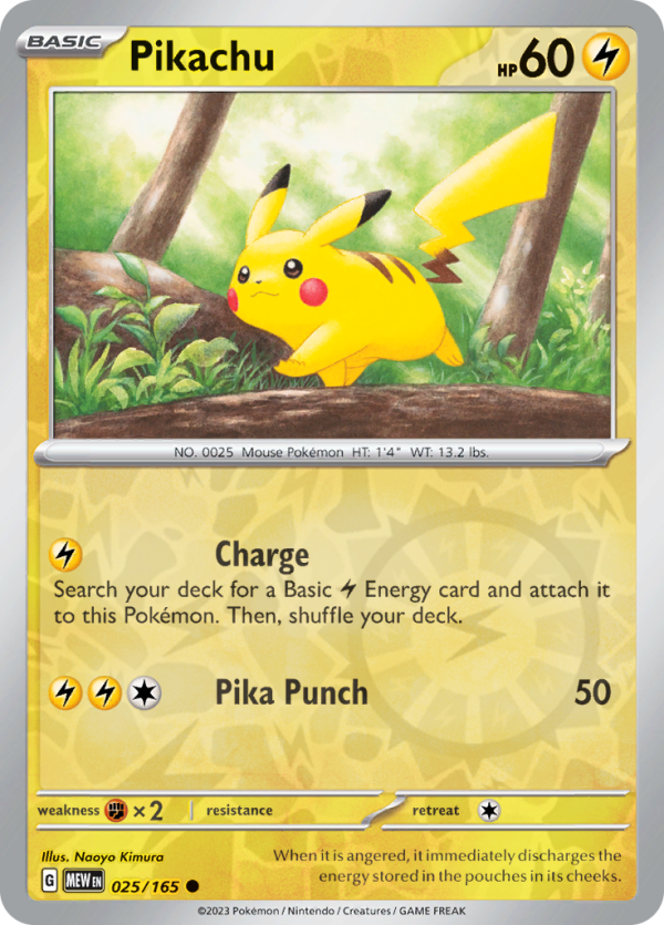 Pikachu (#025/165)