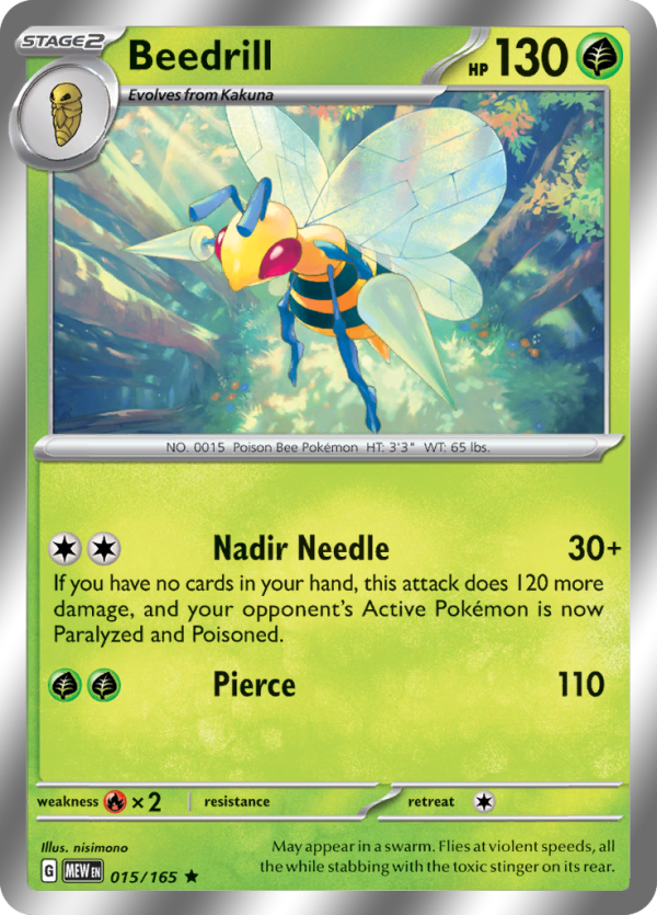 Beedrill (#015/165)