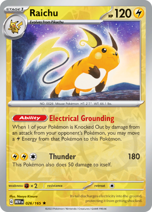 Raichu (#026/165)