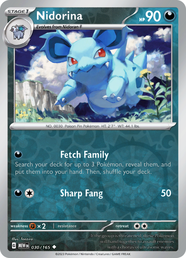 Nidorina (#030/165)
