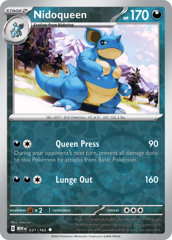 Nidoqueen (#031/165)