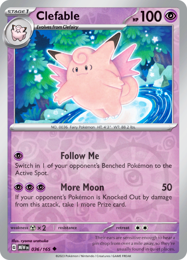 Clefable (#036/165)