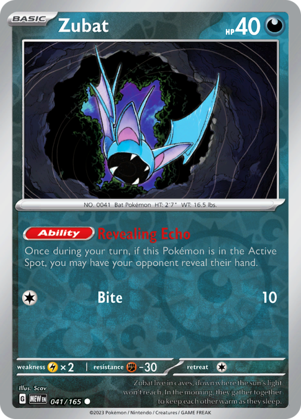 Zubat (#041/165)