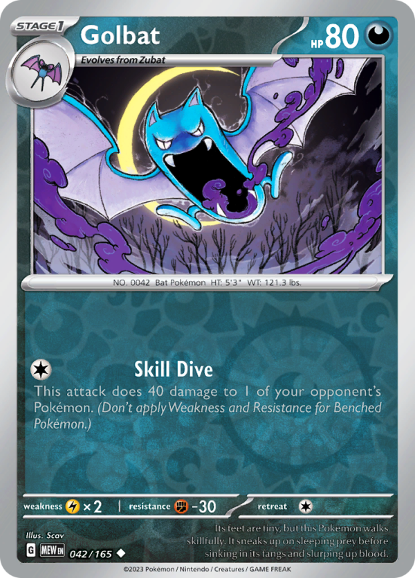 Golbat (#042/165)