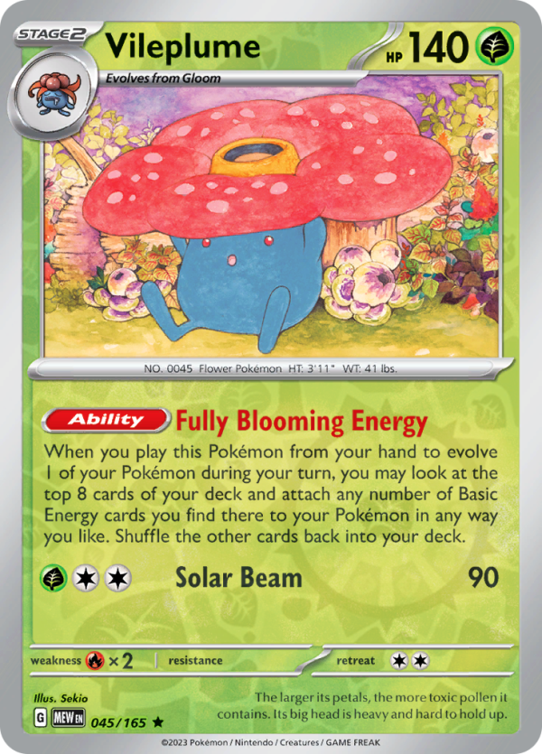 Vileplume (#045/165)