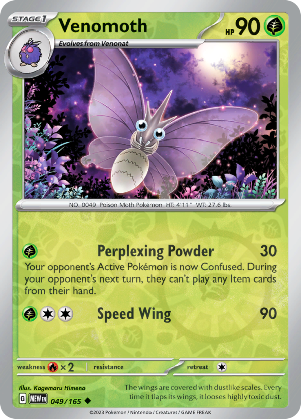 Venomoth (#049/165)