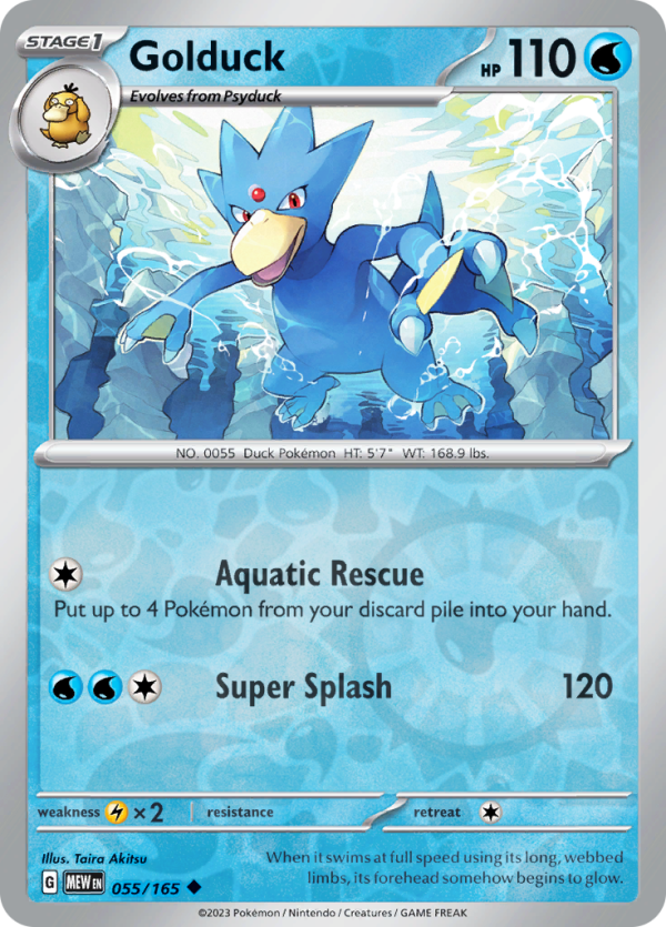 Golduck (#055/165)
