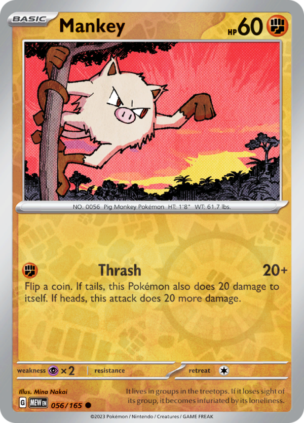 Mankey (#056/165)