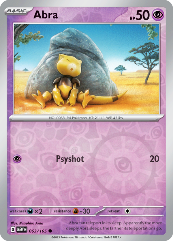 Abra (#063/165)