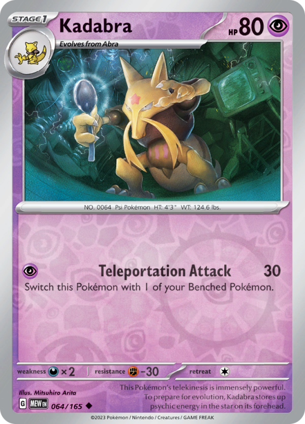 Kadabra (#064/165)