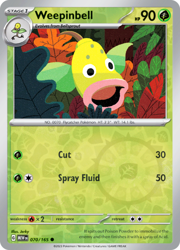 Weepinbell (#070/165)