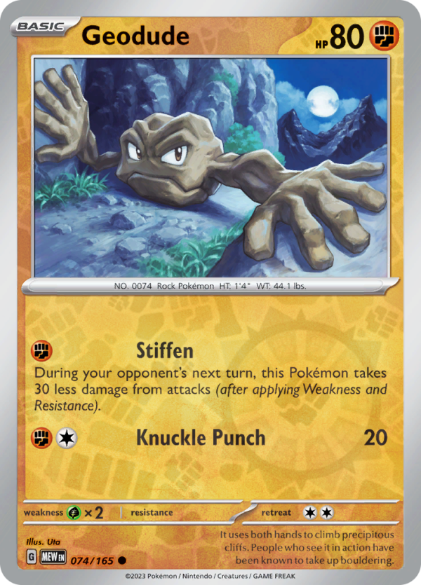 Geodude (#074/165)