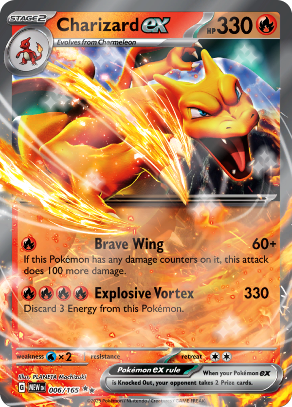 Charizard ex (#006/165)