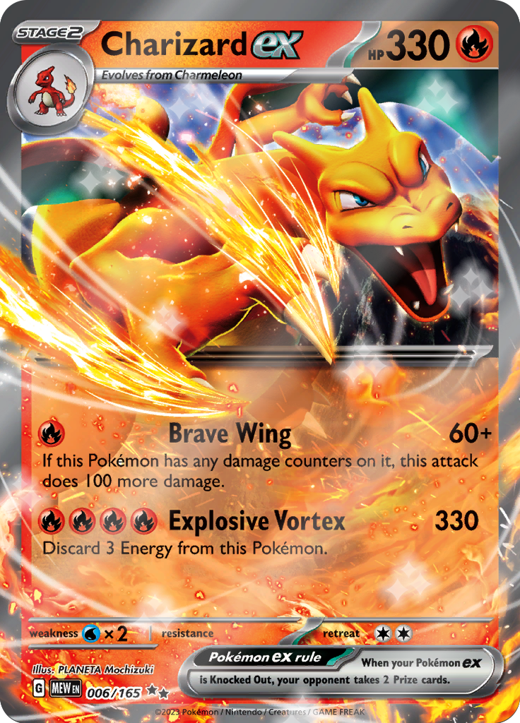 Charizard ex (#006/165)