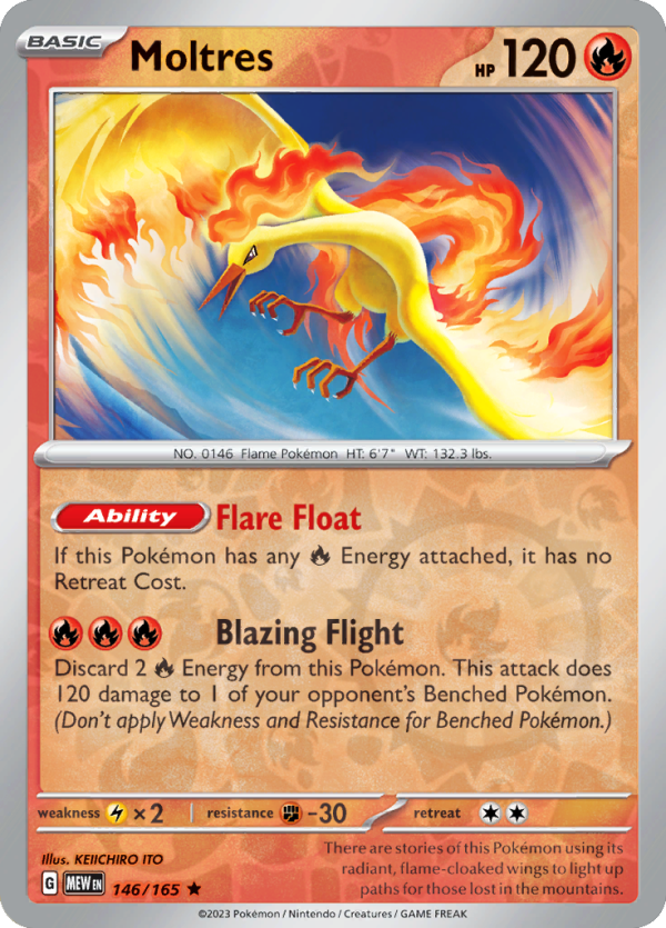 Moltres (#146/165)