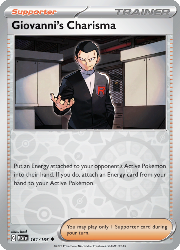 Giovanni's Charisma (#161/165)