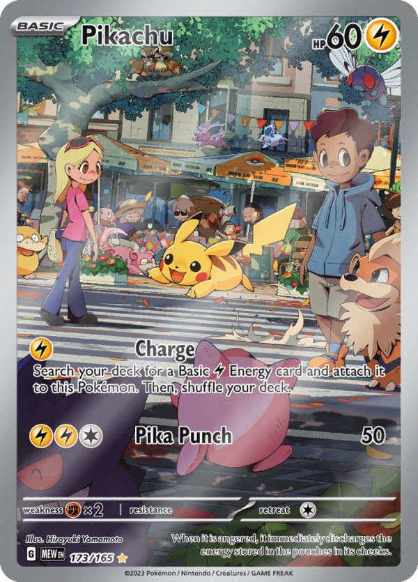 Pikachu (#173/165)