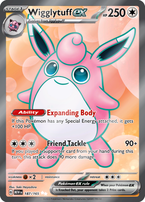 Wigglytuff ex (#187/165)