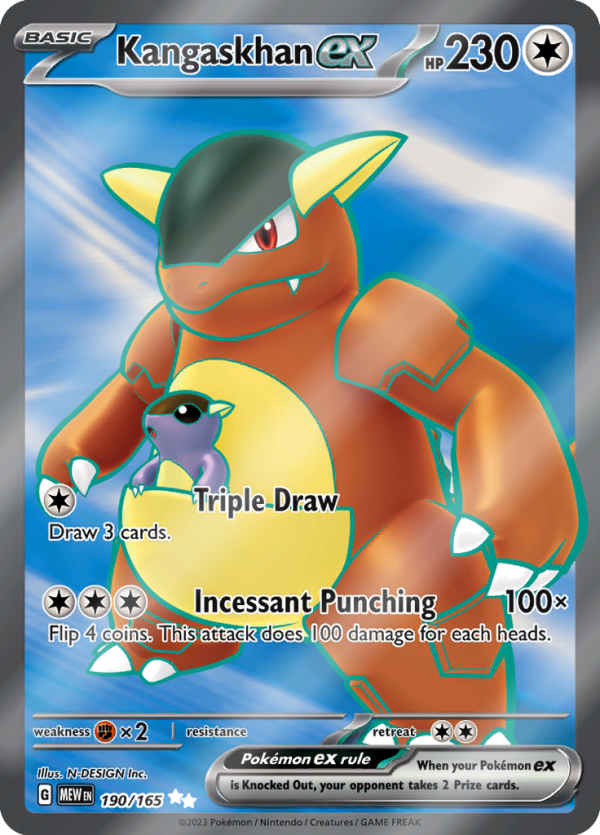 Kangaskhan ex (#190/165)