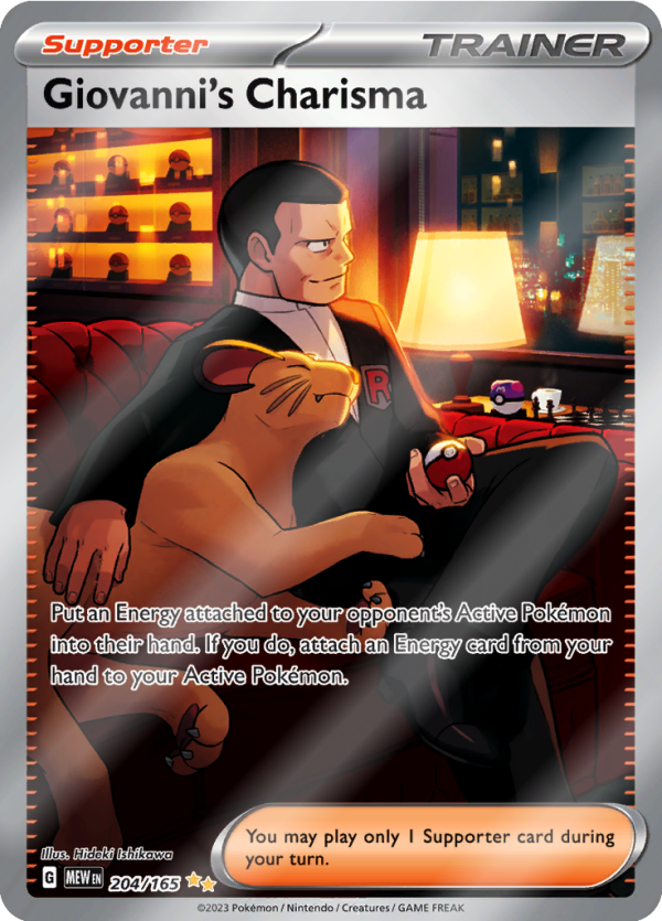 Giovanni's Charisma (#204/165)