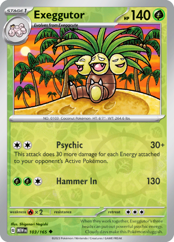 Exeggutor (#103/165)