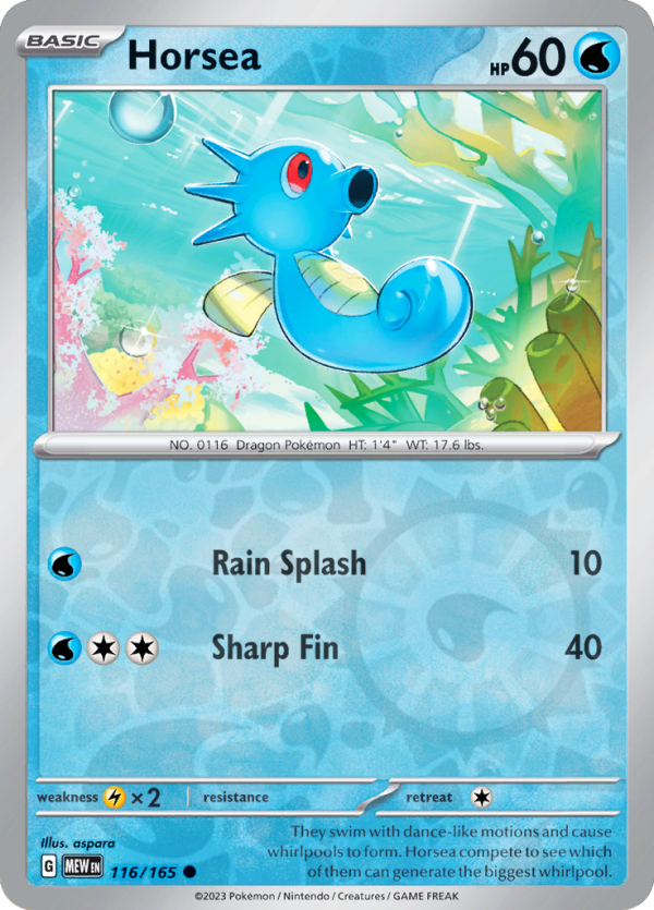 Horsea (#116/165)
