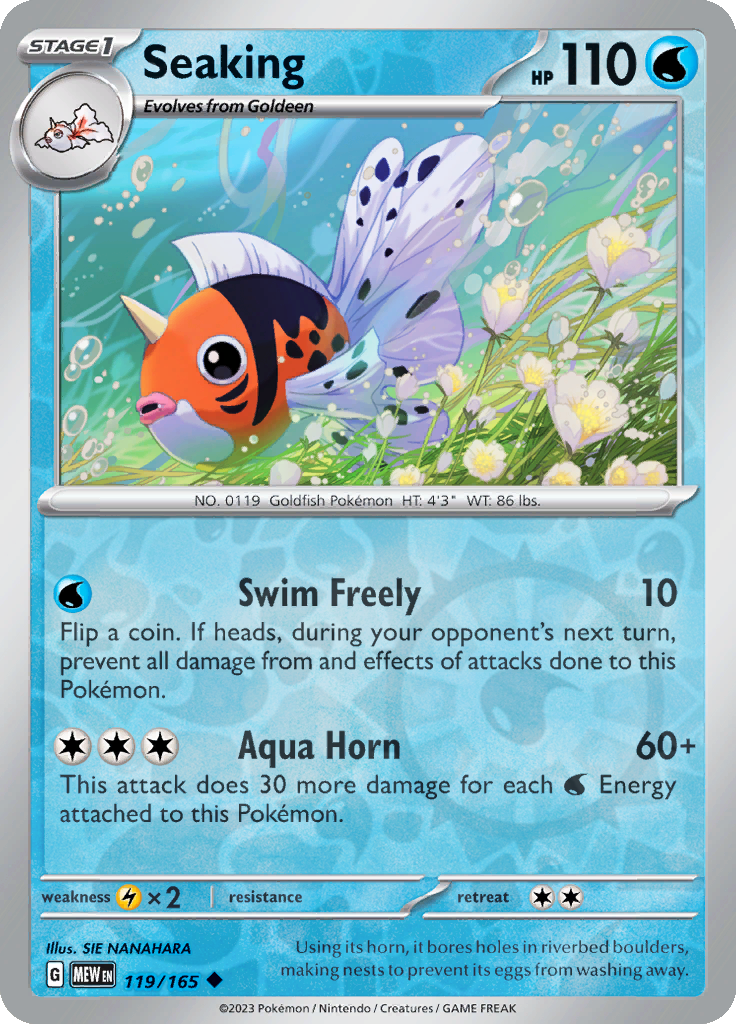 Seaking (#119/165)