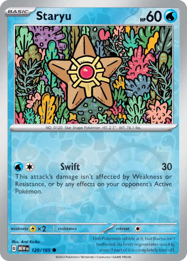 Staryu (#120/165)
