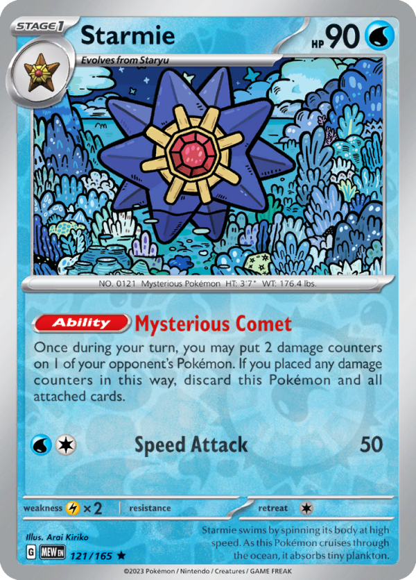 Starmie (#121/165)