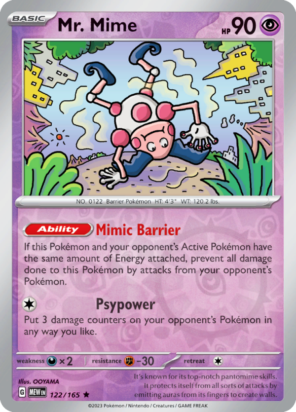Mr. Mime (#122/165)