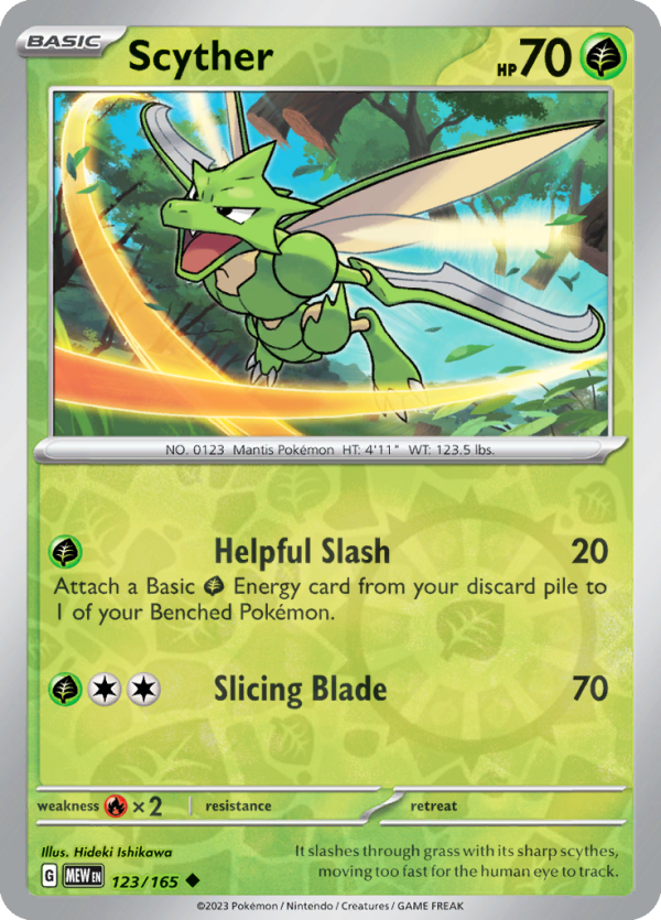 Scyther (#123/165)