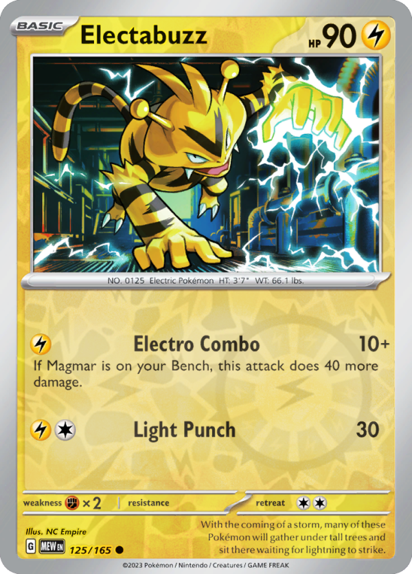 Electabuzz (#125/165)