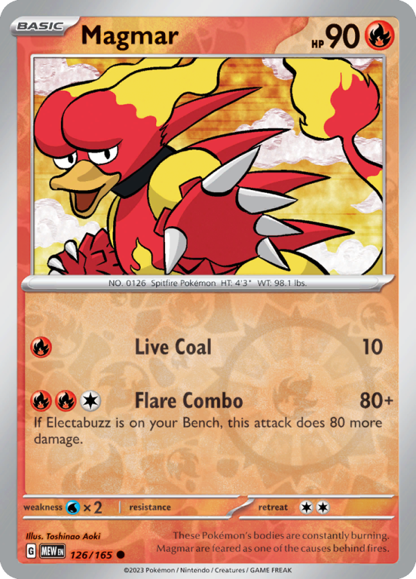 Magmar (#126/165)
