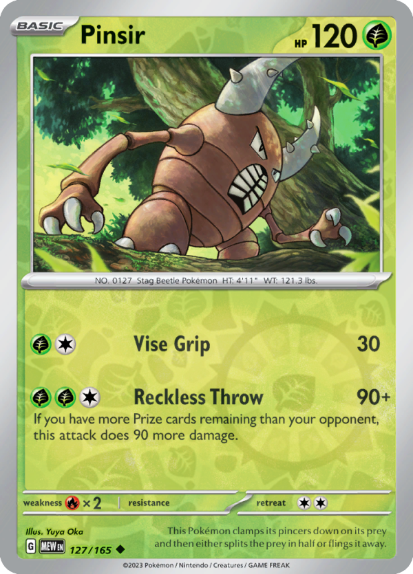 Pinsir (#127/165)