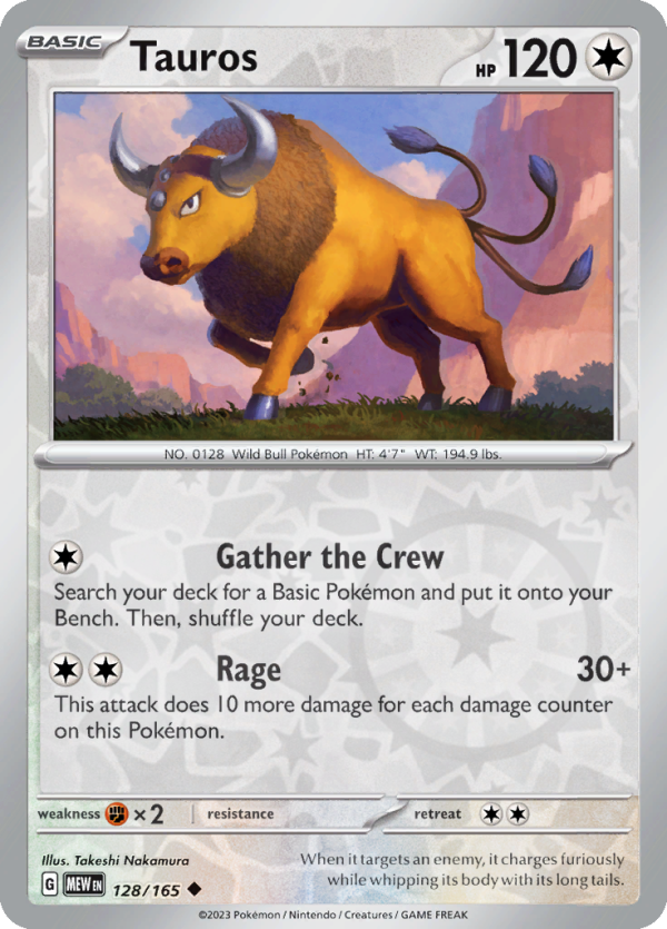 Tauros (#128/165)