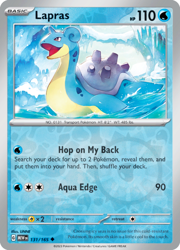 Lapras (#131/165)