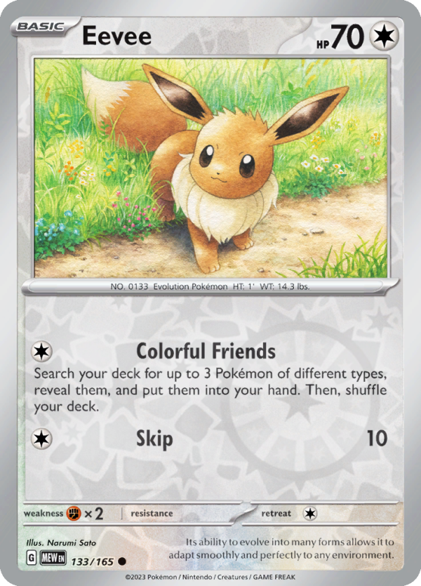 Eevee (#133/165)