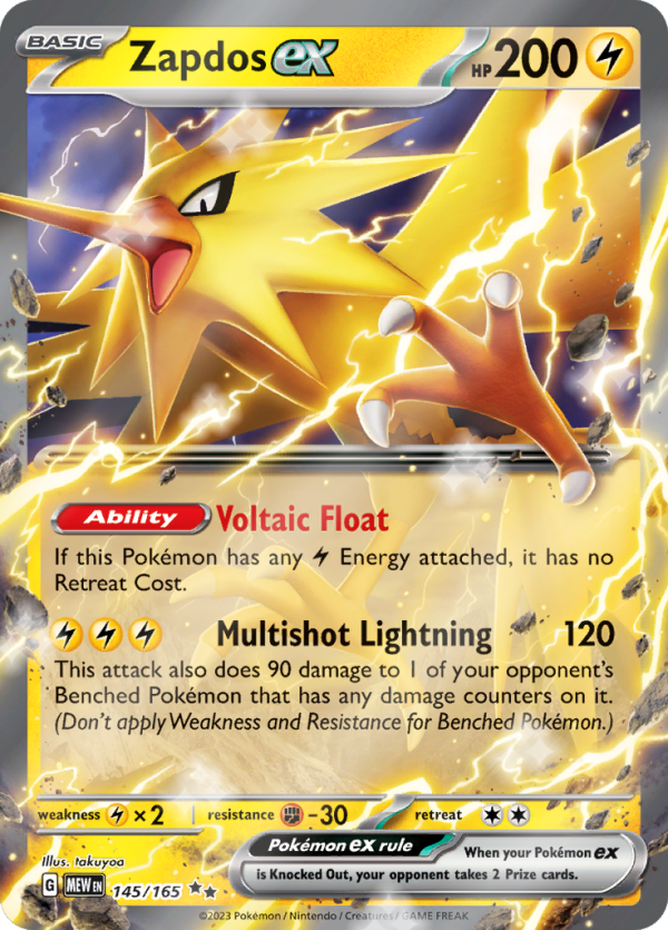 Zapdos ex (#145/165)